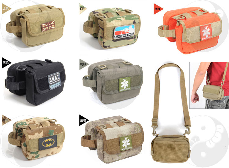 ウエストバッグ ミリタリー風 迷彩柄 多機能バッグ 自転車