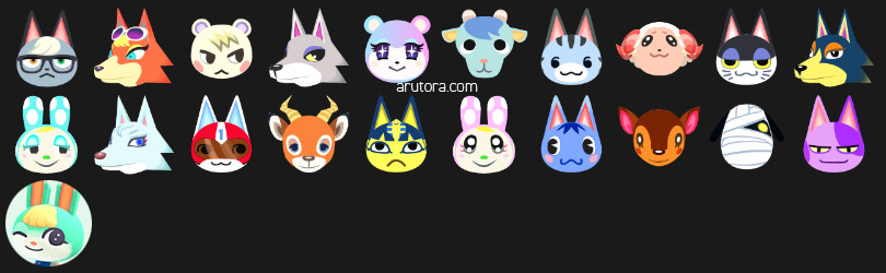 あつ森ニコバンキャラ紹介誕生日毎日更新ACNHAnimalCrossingbirthdayTikTok