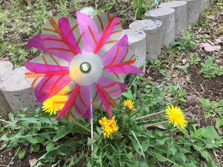 キャンプ工作 ウインドスピナー 風車 を手作りしようアウトドアハッカ