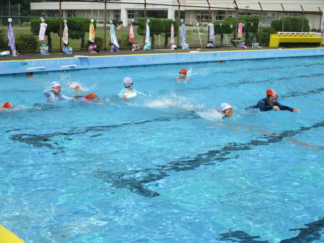 大野城市立大野北小学校学校日記夏休みのプール開放