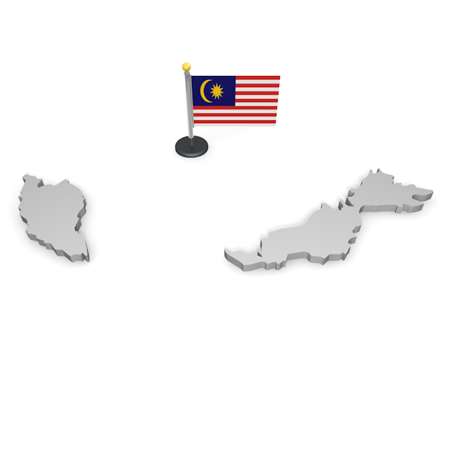 無料のマレーシアの地図イラスト素材PNG・フリー 画像 -