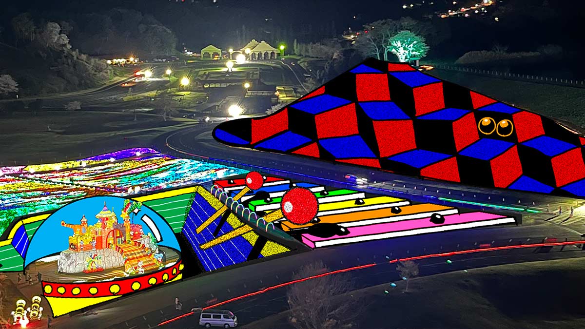 ペガサスも舞う!東京ドイツ村のお菓子なイルミネーションに感激!@袖ヶ浦リビング千葉Web