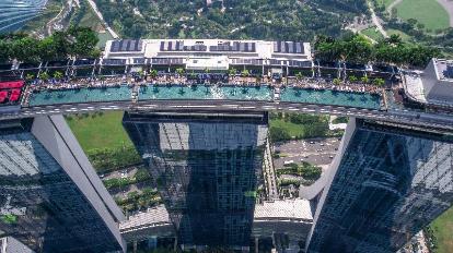 マリーナベイサンズ屋上のインフィニティプール！宿泊者以外向けの情報も