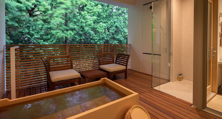 女性に人気 箱根小涌園 天悠の露天風呂付き客室OZmall
