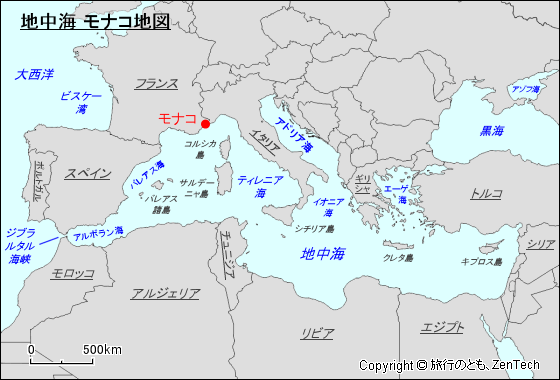 モナコの政治地図。国境、重要な建物、風景を持つフランスのリビエラの都市国家。英語のラベル付けとスケーリング。イラトス。」のベクター画像素材 ロイヤリティフリー330660389Shutterstock