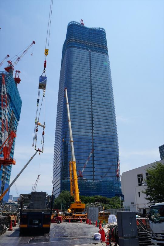 地域探訪: 東京・東京タワーから眺めた東京都心2022 東京摩天楼は膨張の一途を辿る！