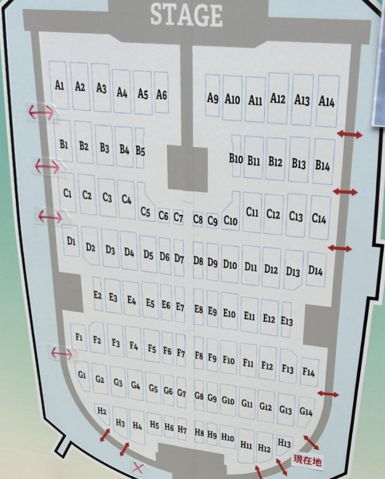 横浜スタジアム スタンド席の座席表と見え方ライブ基地