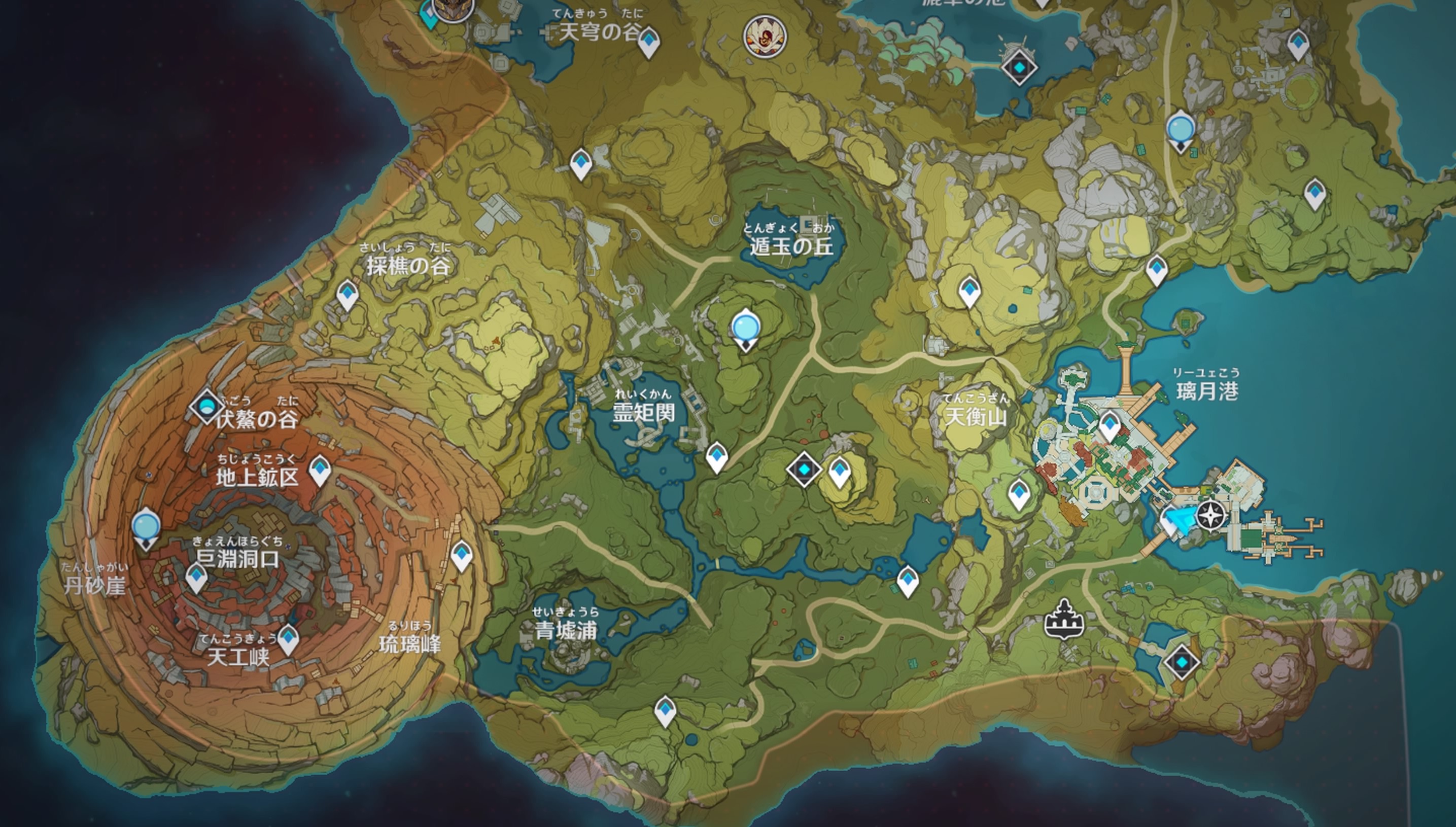 原神 超便利！完全マップツールで楽々探索あるあブログ