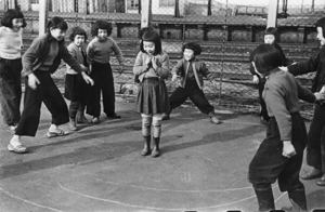 昭和レトロ 外遊びセットイラスト -