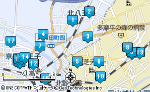 西八王子駅の駐輪場一覧MapCycleで駐輪場探し