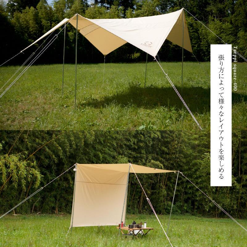 キャンプに欠かせないタープの種類と特徴！ - J.J CAMP WALKER