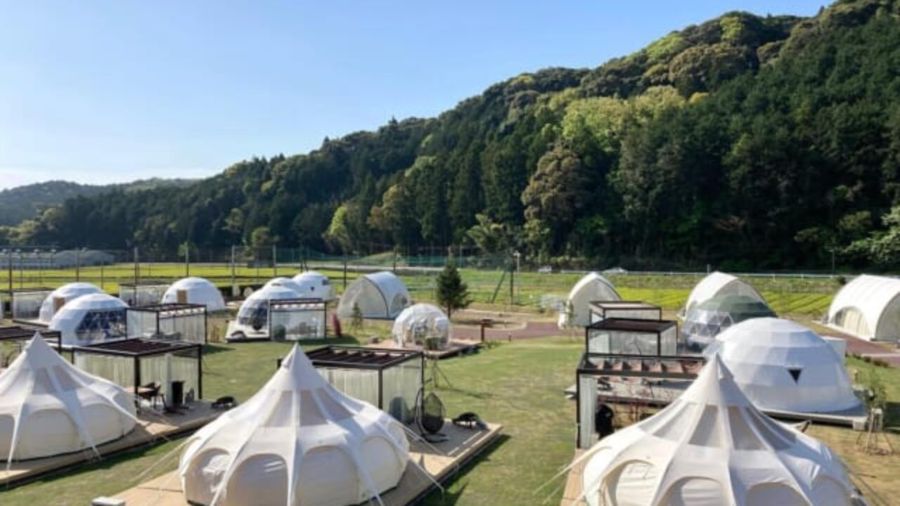 𝙂𝙡𝙖𝙢𝙥𝙞𝙣𝙜&𝙥𝙤𝙧𝙩 結 グランピング施設 静岡県島田市@glampingportyui•