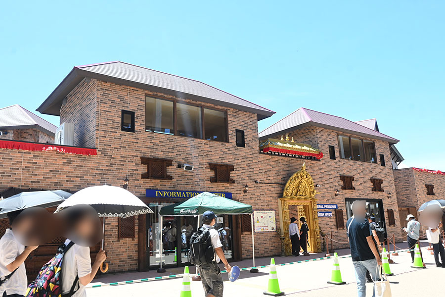 万博ネパール館と食 行って見た ちひろ