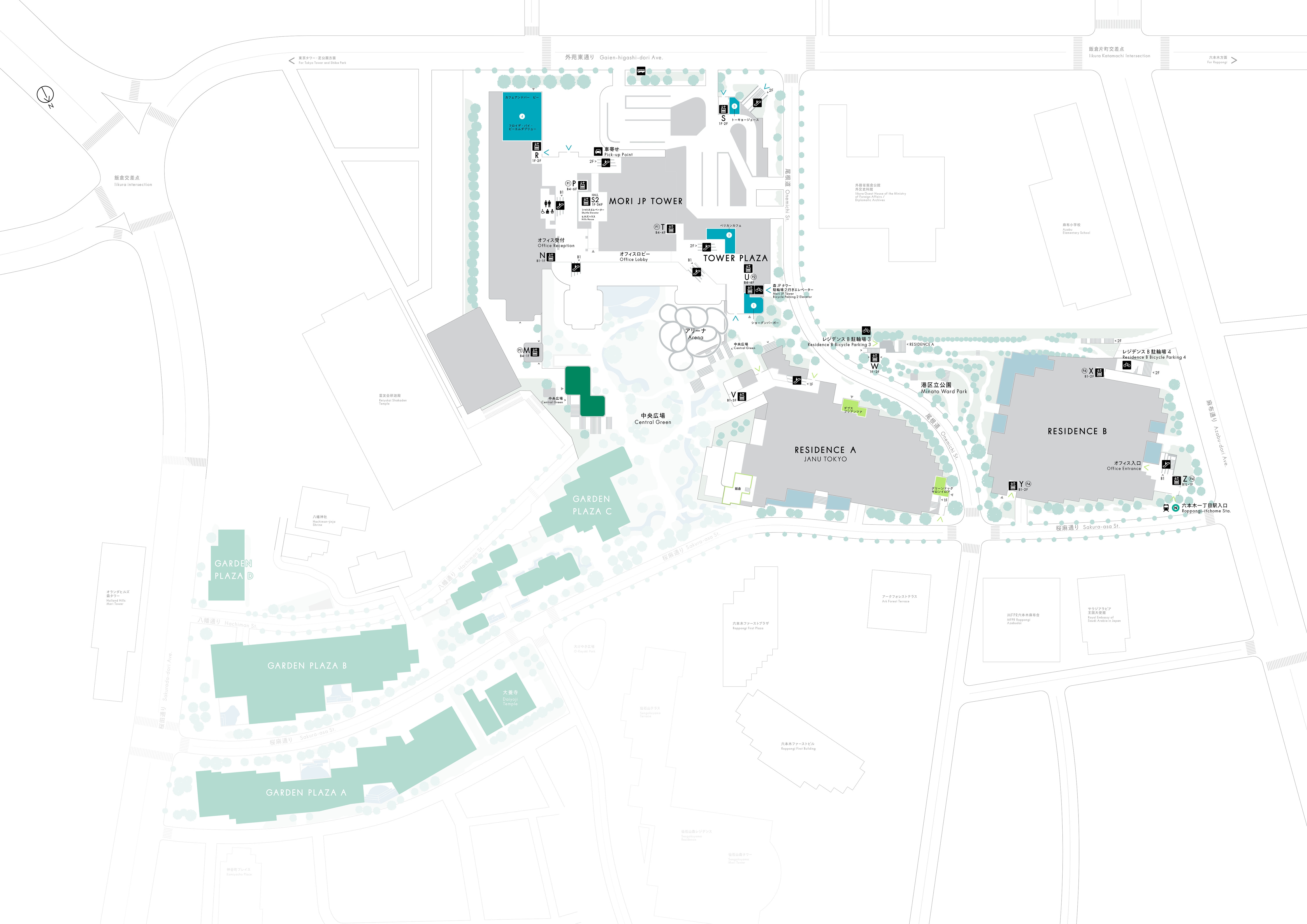 六本木ヒルズ 森タワータクシーで車寄せまでお送りする東京都心タクマップ