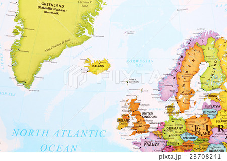 アイスランド地方区分地図 - 旅行のとも、ZenTech