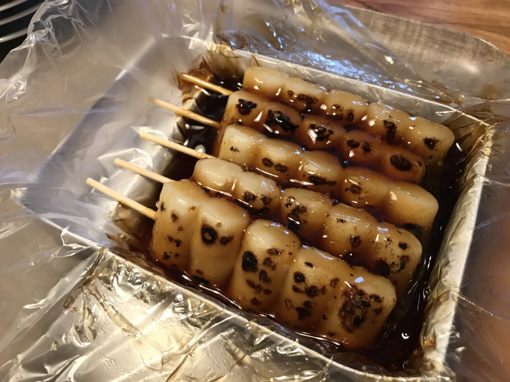 みたらし団子 きんつば 酒饅頭：大阪・十三「喜八洲総本舗」