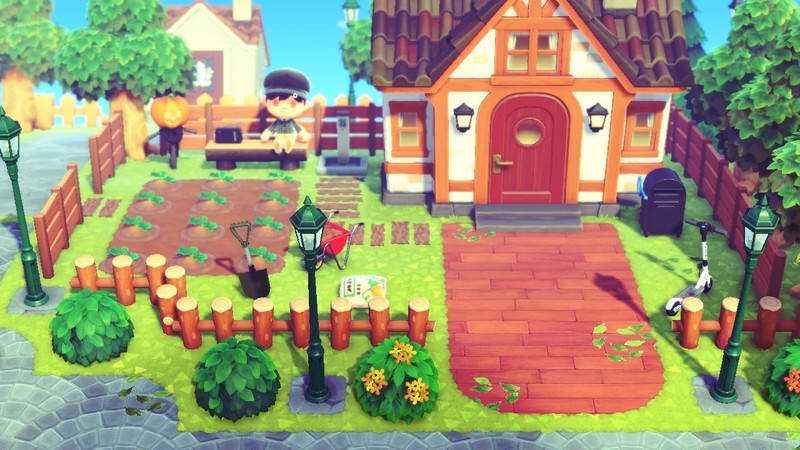 あつ森 住宅街完成！ヨーロッパ田舎の風景 島クリAnimal Crossing
