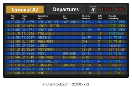 出発、到着時刻に関する用語元グランドスタッフ・駅員