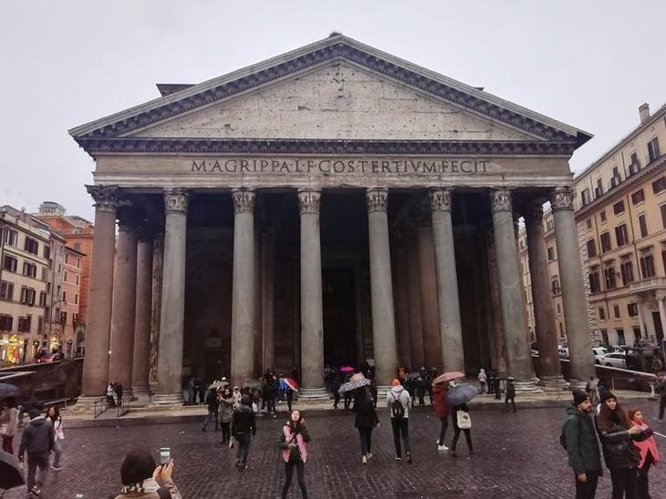 パンテオンローマの建築を訪ねて イタリア No.31Tabi