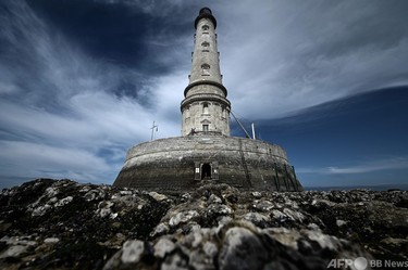 フランスブルターニュ冬の空灯台プティミヌー灯台petitminoulighthousefinistereseacoastpharebrittanywinterskybretagnefrance🇫🇷