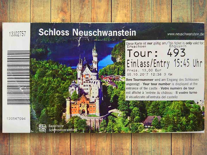 ドイツ ノイシュヴァンシュタイン城 内部を徹底解説！