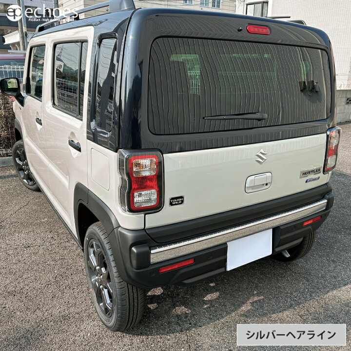 本日の納車はハスラーカラビナです。 新型タフワイルドで段取りしました。 リアのガーニッシュはラプター塗装！！ こだわりの１台が完成しました。Ｍ様、この度は誠にありがとうございました。オートヨotoyoハスラーmr52smr92sハスラーカスタムハスラー