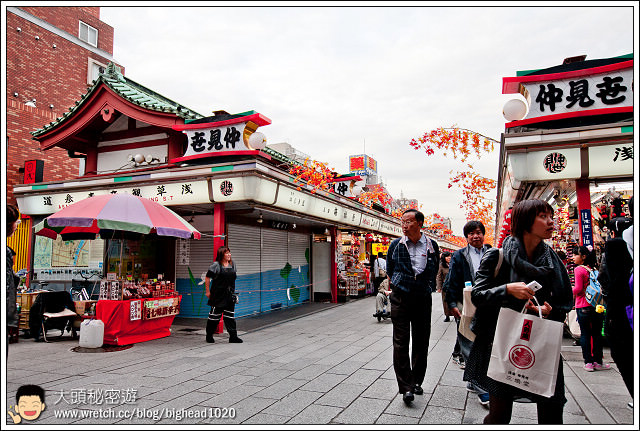 淺草攻略淺草雷門~仲見世通~淺草寺散步路線@ 熱門商店,必吃美食,五重塔,傳法院通- 樂活的大方