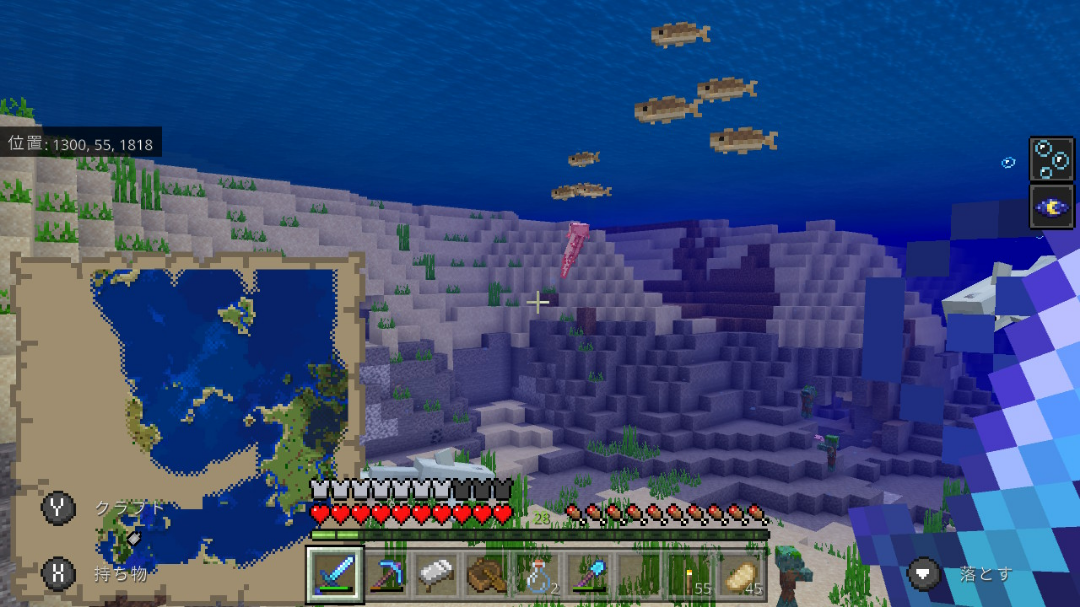 マイクラ ウーパールーパーが湧かない？湧かせる手順について マインクラフト統合版