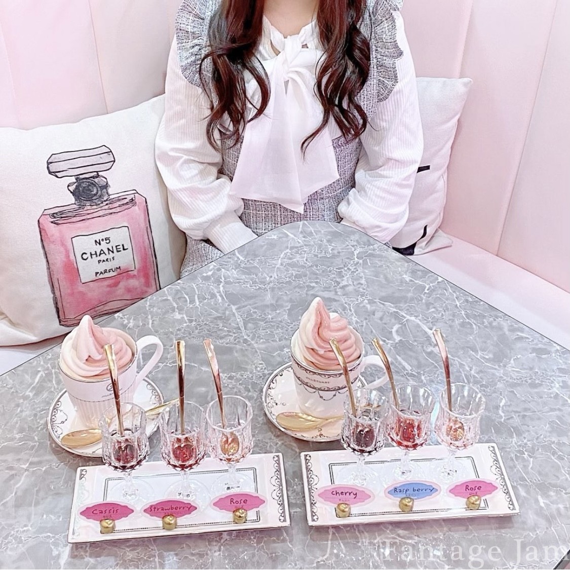 ｲﾓ六本木カフェ🤍💞⭐︎ @mgc_cafe MGCのウィンタープリンセスアフタヌーンティー堪能してきた^ᴗ ̫