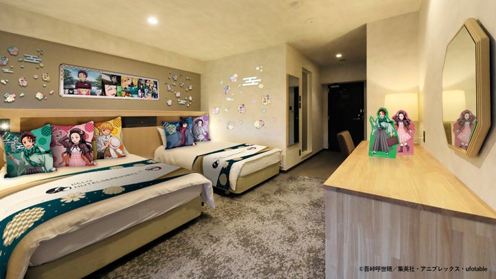 画像・写真ホテルニューオータニ『鬼滅の刃』ルーム公開 自信の“藤の花”セキュリティーで「鬼は来ない！」 スイートは約19万円から 23枚目ORICON NEWS