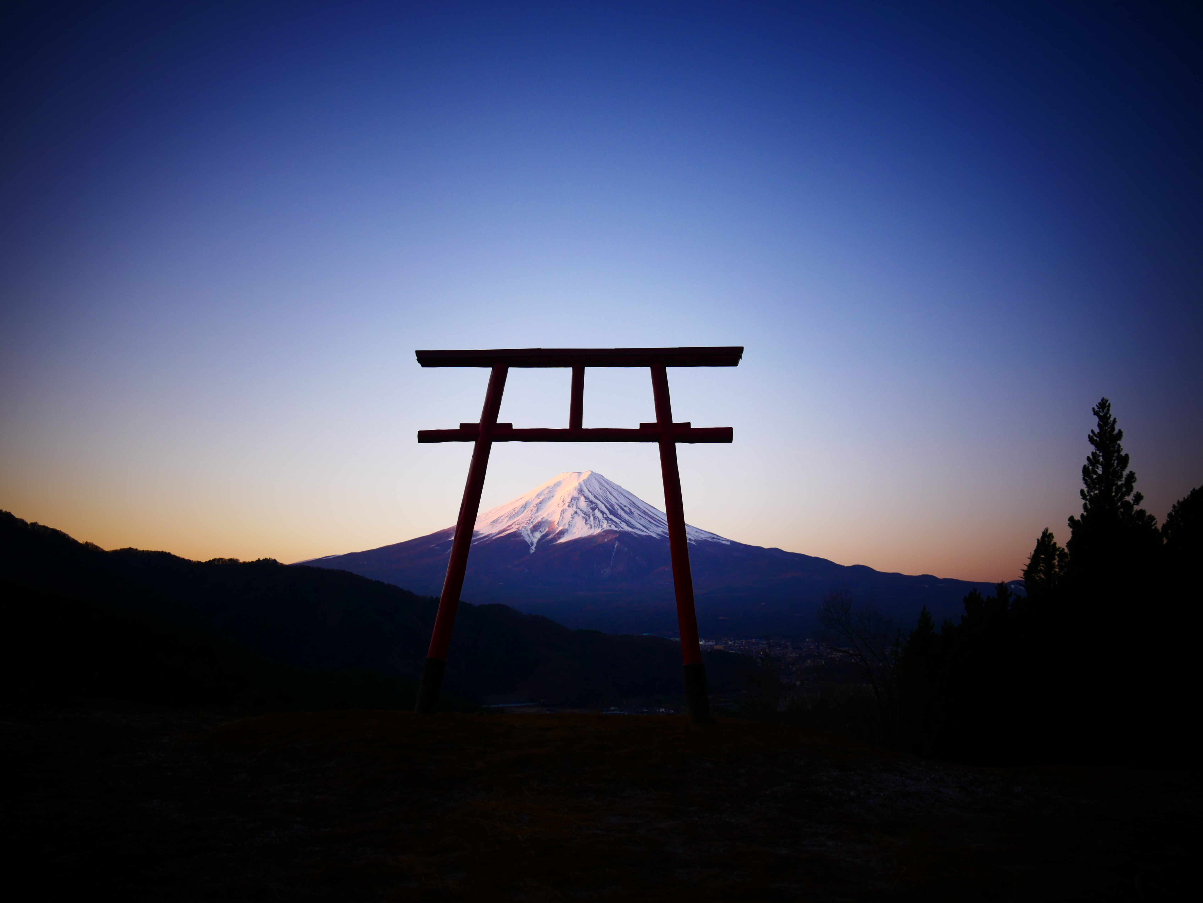 天空の鳥居 河口浅間神社 遥拝所villarelaxのブログ