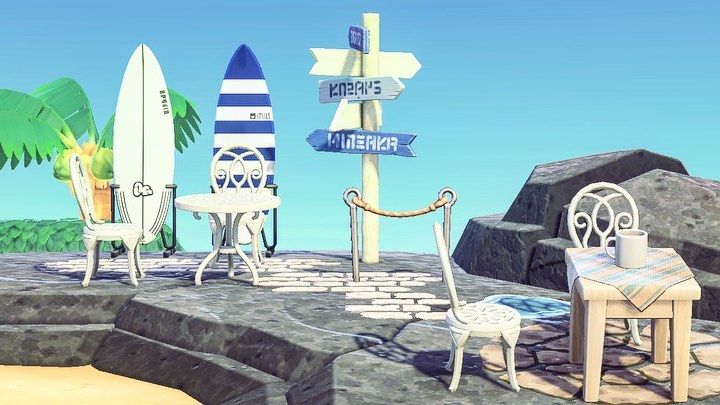 あつ森part06 海辺の住宅街作り あつ森 あつまれどうぶつの森