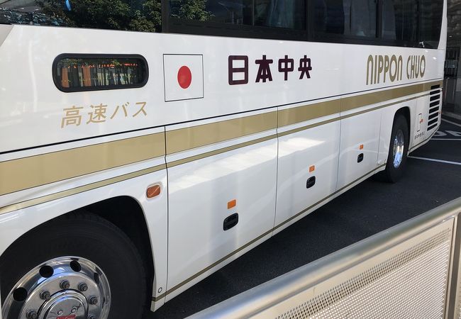 前橋を走る日本中央バス