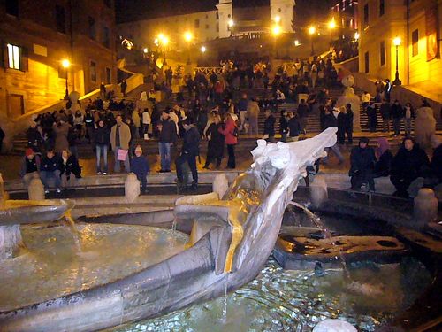 ローマ🇮🇹スペイン広場すぐ！高級ジェラート屋さん🥰