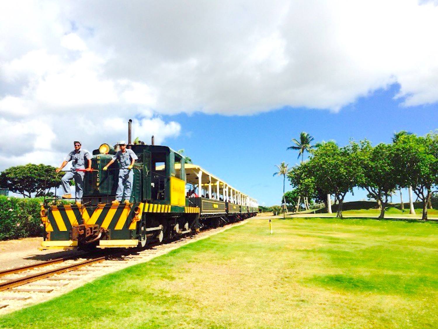 サトウキビ列車写真で知るハワイ