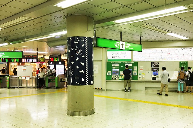 JR上野駅「正面玄関口優良タクシー乗り場」の場所を写真解説駅構内図で中央改札からの行き方を紹介 - れきちり散歩