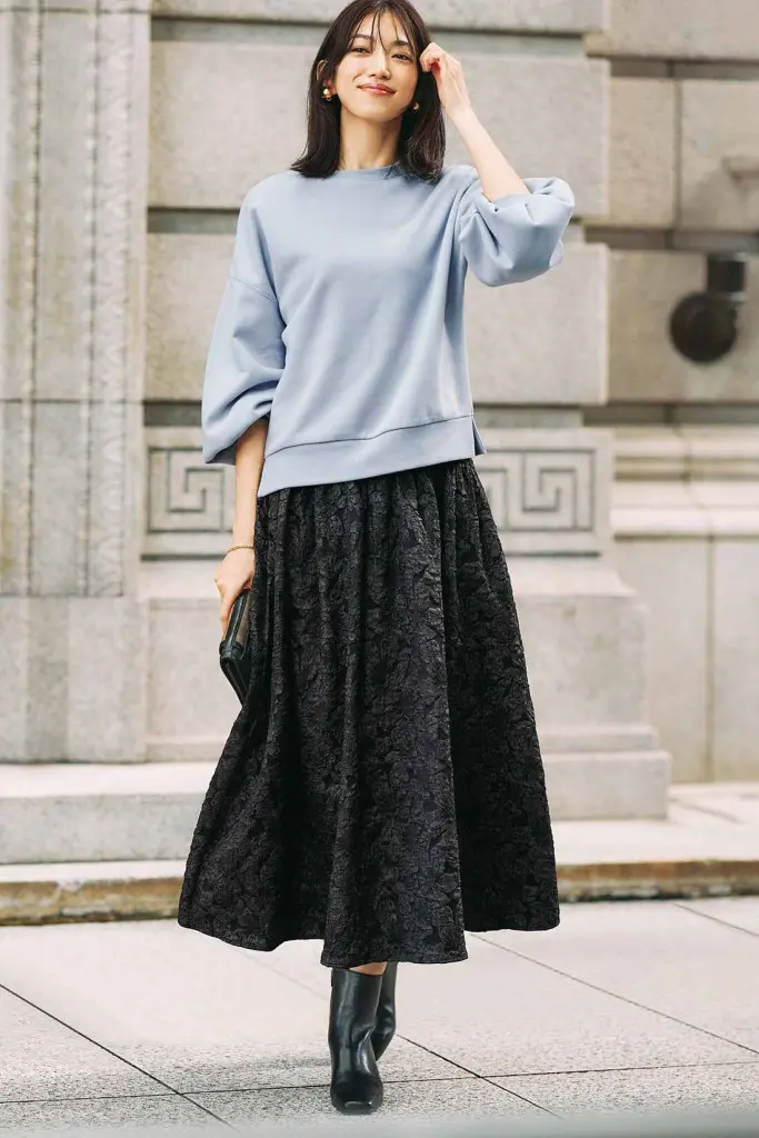 40、50代の帰省に使える冬のきれいめコーデ。らくちん＆きちんと見えをかなえるには？Niau ニアウ