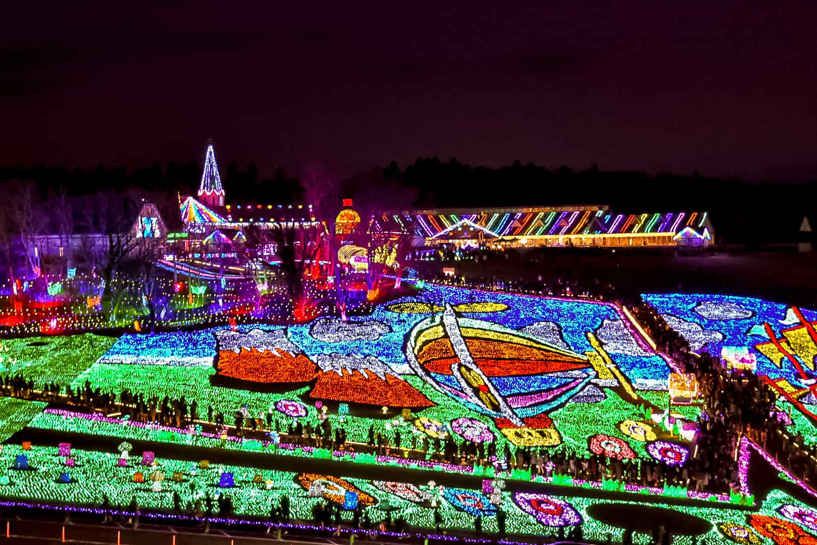 東京ドイツ村のイルミは春まで楽しめる！極彩色の「光の地上絵」が凄すぎ！株式会社オマツリジャパン