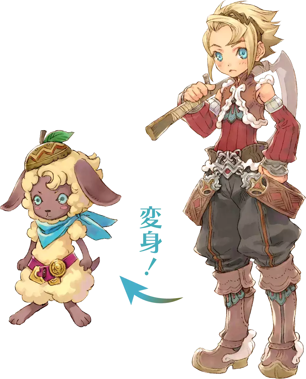 ルーンファクトリー3 ☆トゥーナ - ゆみちゃのイラスト