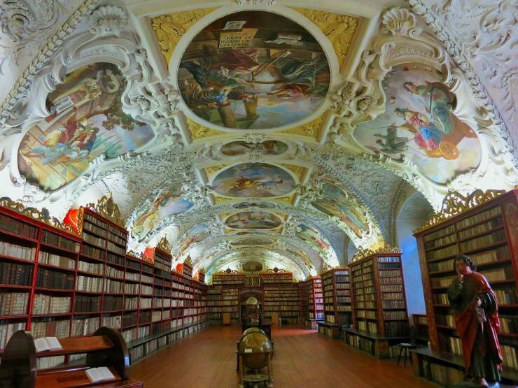 チェコ プラハ ストラホフ修道院