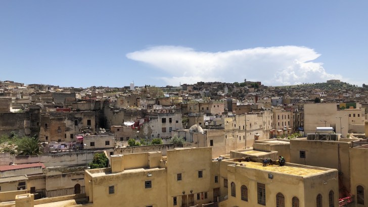 モロッコ フェズの風景blueplanet