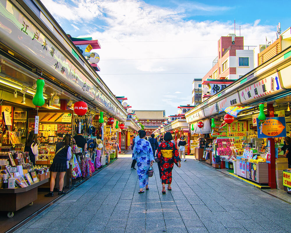 仲見世店舗地図