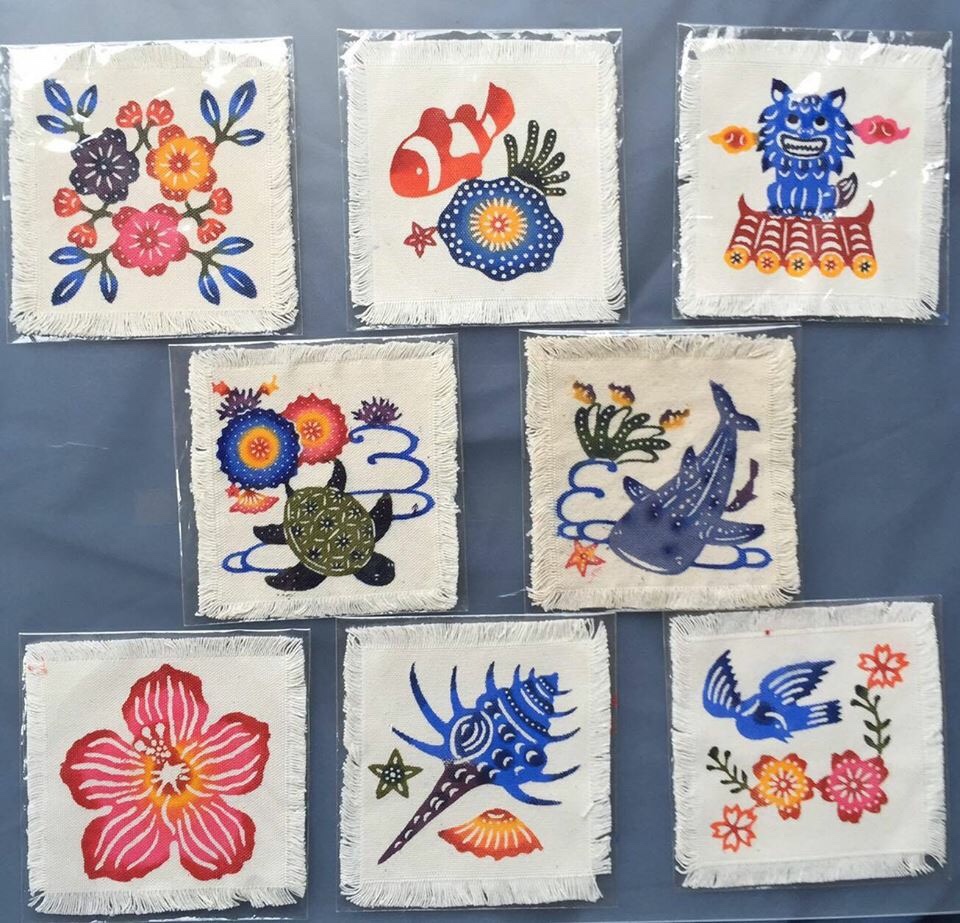 美ら海水族館近く沖縄の伝統工芸『紅型トートバッグを作ろう！』約1時間アクティビティジャパン