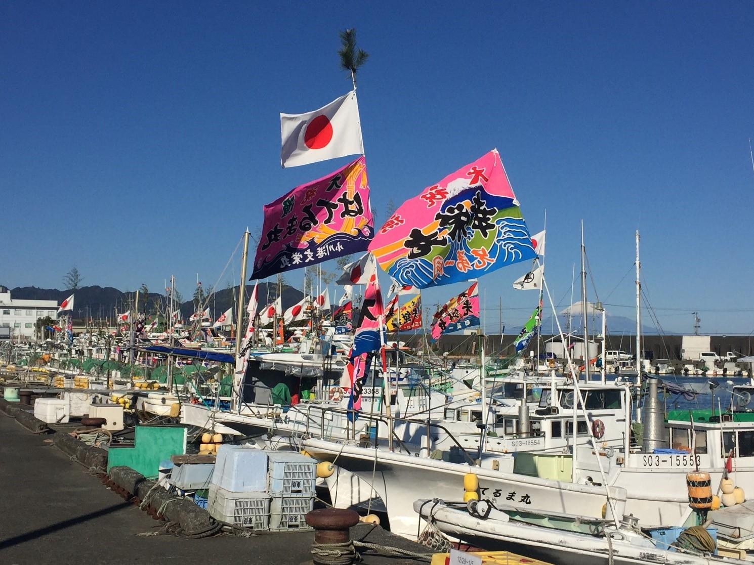 漁船の大漁旗 写真素材4604018- フォトライブラリ