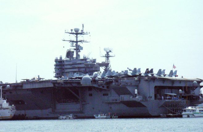 太平洋のアメリカと中国の空母はどこにいるのか