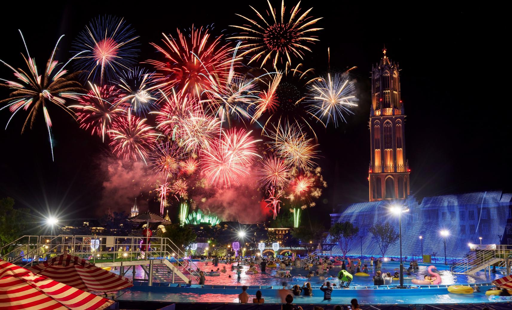 2021年 プール・海上アスレチックの料金など～ハウステンボスの夏休み