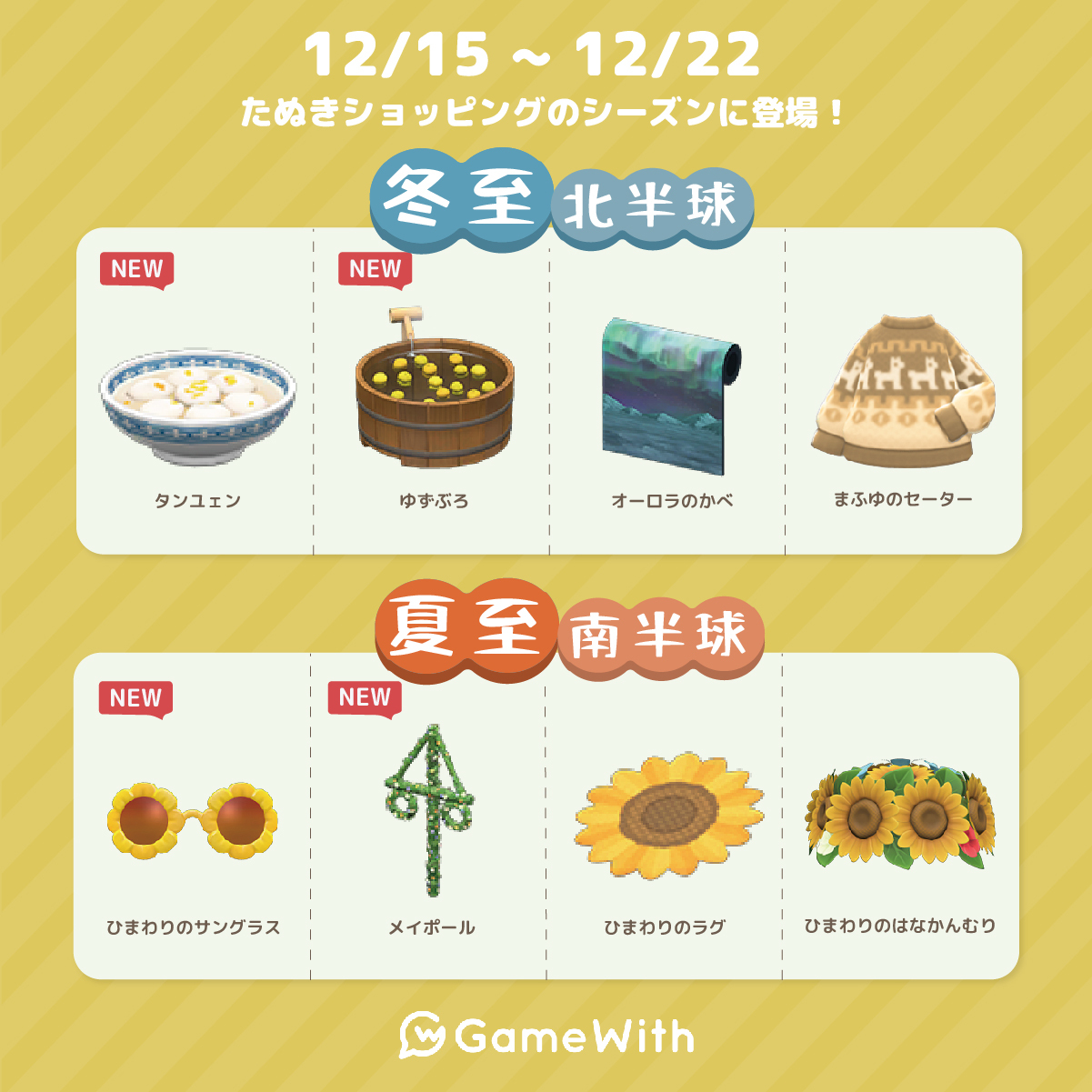 あつ森 北半球と南半球の違いと確認方法どっちがいい？ あつまれどうぶつの森 ゲームエイト