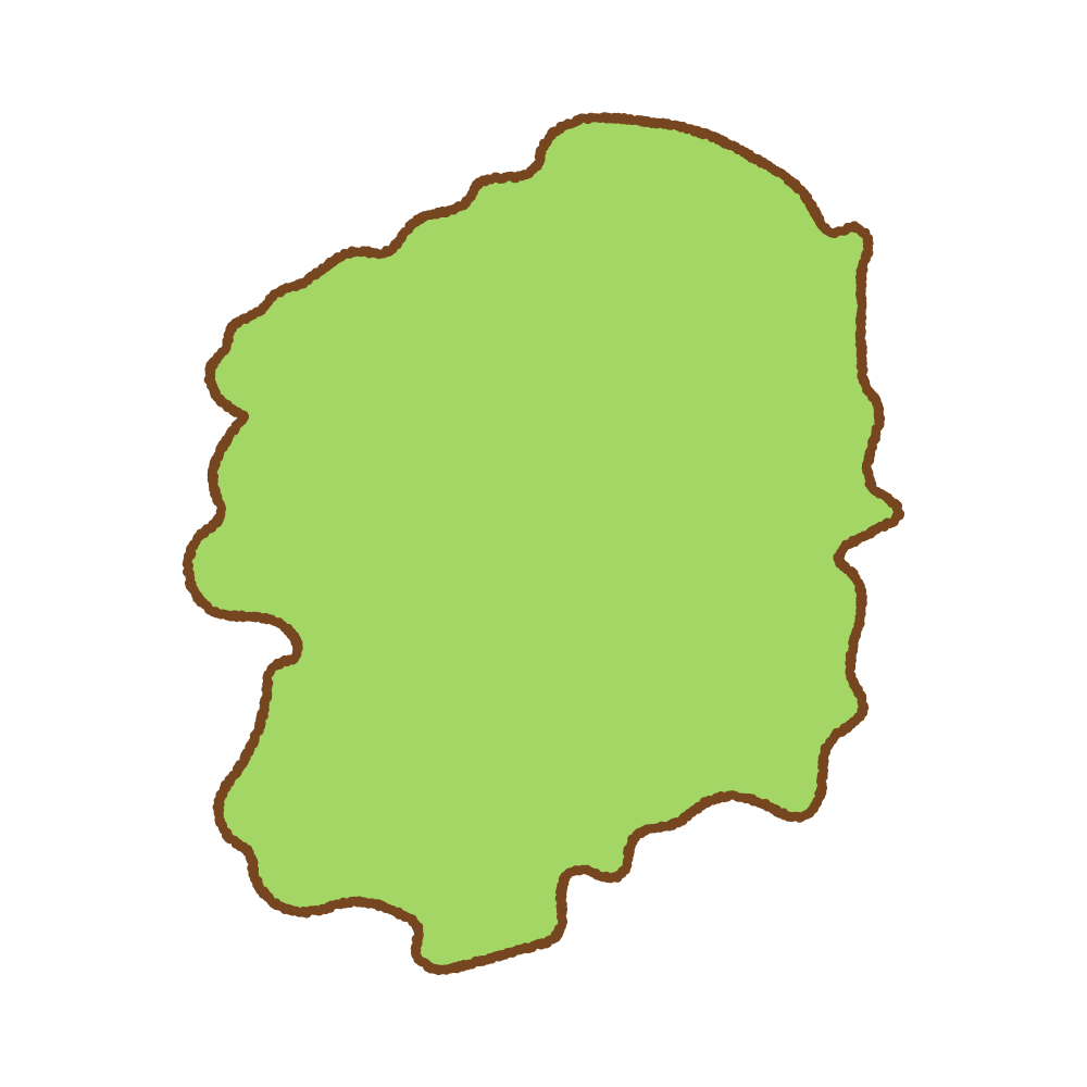 北関東地図 茨城県、栃木県、群馬県 の