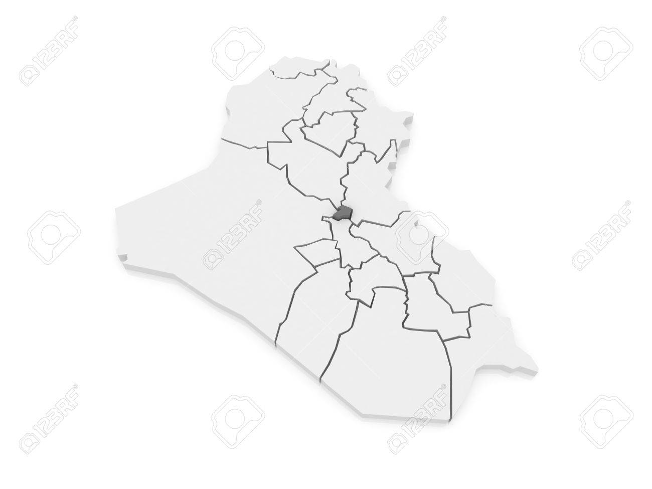 ビンテージのバグダッド地図プリント、イラクのギフト装飾。 - Etsy