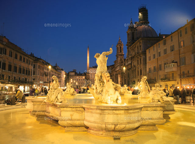 アンデルセンも愛したローマの憩いの場、トリトーネの噴水 – イタリア観光ガイド
